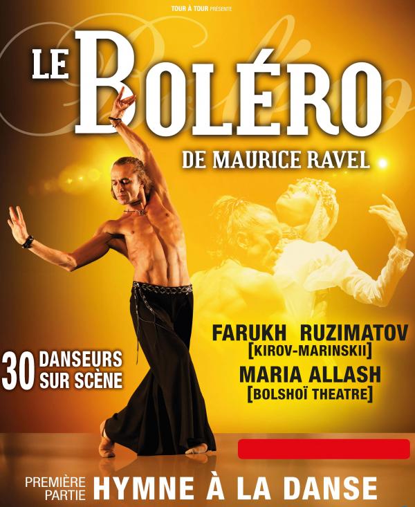 Affiche 2. Boléro Maurice Ravel. Forum de Liège. 1. 2012-11-22